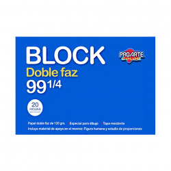 BLOCK DIBUJO N99 1/4 DOBLE...