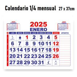 CALENDARIO 2025 MURAL 12...