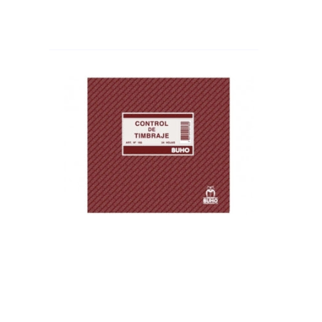 LIBRO CONTROL TIMBRAJE 26...