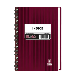 CUADERNO INDICE 1/2 OFICIO...