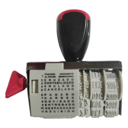 TIMBRE FECHADOR MANUAL...