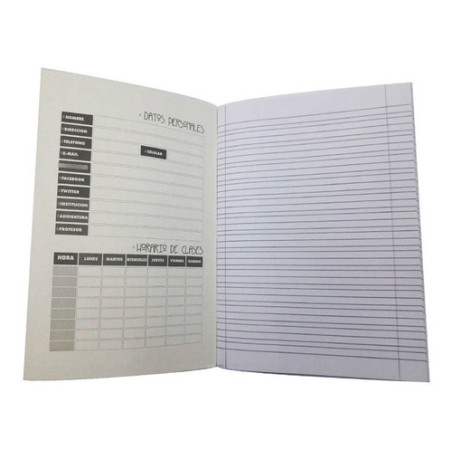 CUADERNO COLLEGE 100HJ...