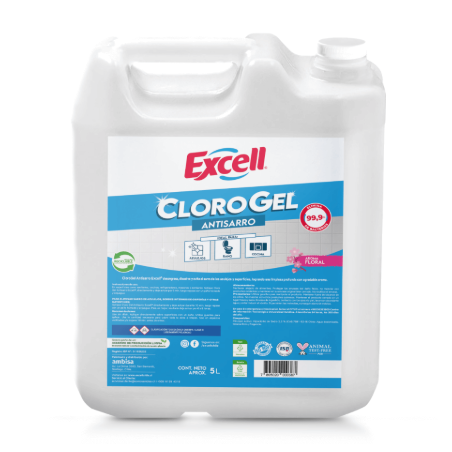 CLORO GEL 5LT EXCELL ISP...