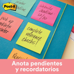 POST IT 76 X 76 654 NEON 3M...