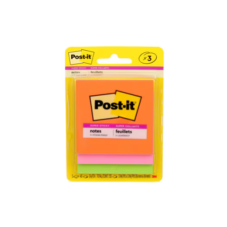 POST IT 76 X 76 654 3M 3...