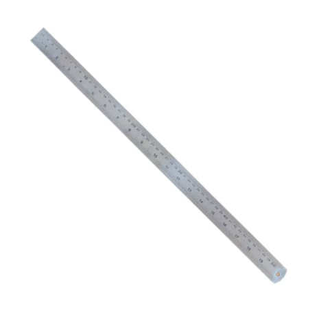 REGLA 50CM METALICA