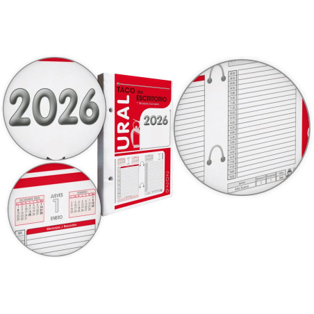 TACO CALENDARIO 2026 GRANDE...