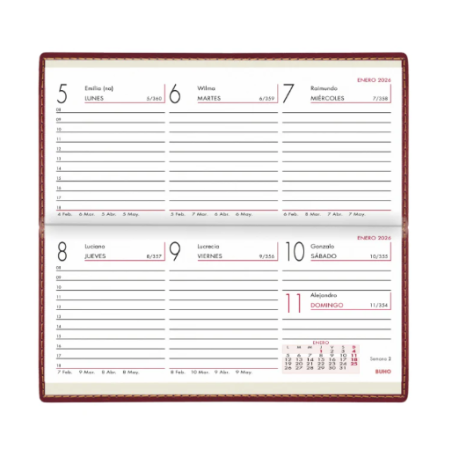 AGENDA 2026 BUHO POCKET...