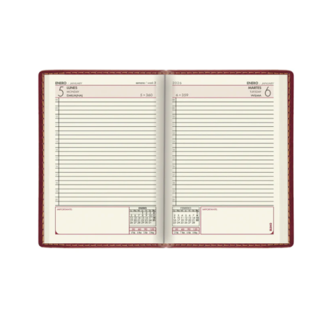 AGENDA 2026 BUHO 11 x 16...