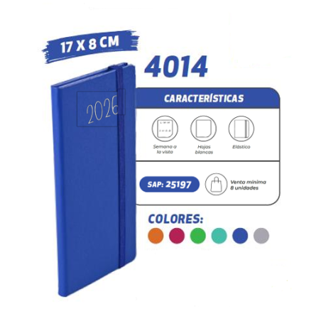 AGENDA  2026 CHEQUERA17 X...