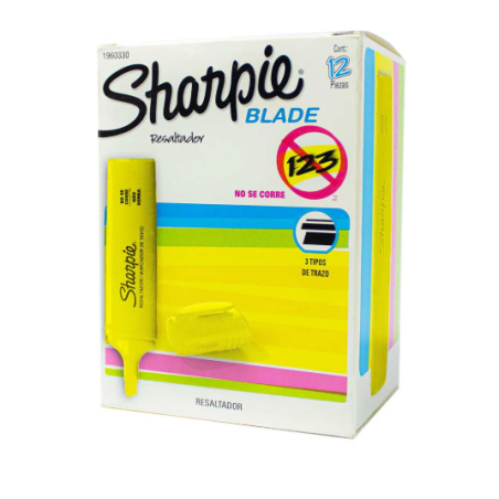 DESTACADOR AMARILLO SHARPIE...