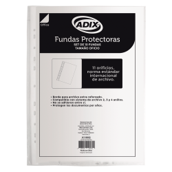 FUNDA PLASTICA CARTA 100...