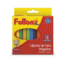 LAPICES DE CERA 12 COL...