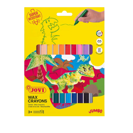 LAPICES DE CERA JUMBO 24...