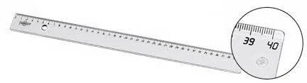 REGLA 40 CM PLASTICA BISELADA FULTONSi