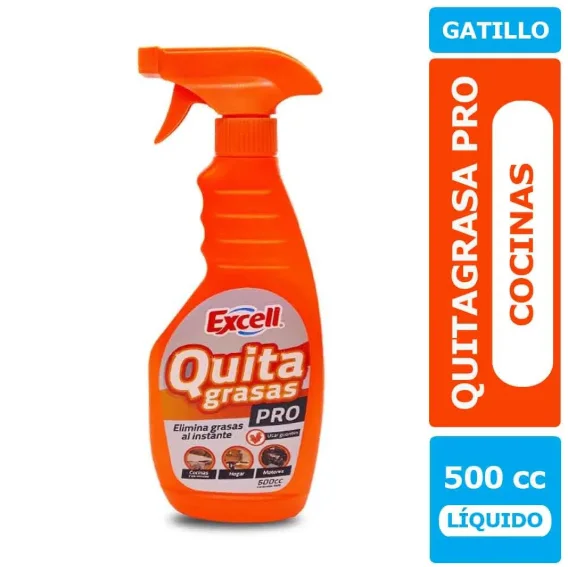 ANTIGRASA CONCENTRADO 500CC QUITA GRASAS PRO EXCELL GATILLO