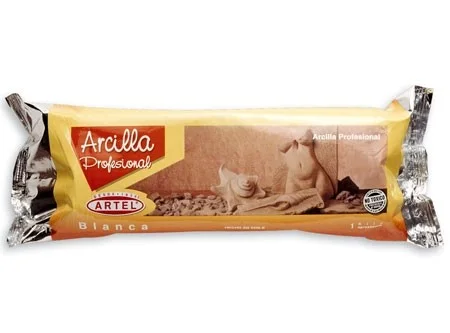 ARCILLA 1KG BLANCA ARTELi