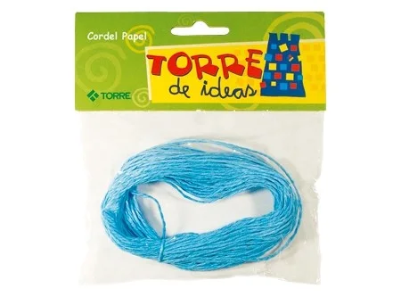 MANUALIDAD CORDEL DE PAPEL TORRE. 23 MT i