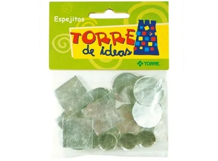 MANUALIDAD ESPEJITOS SURTIDOS TORRE. 20 UND