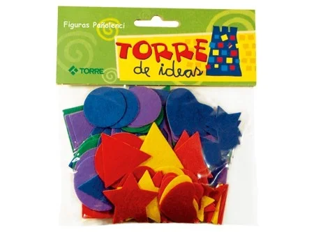 MANUALIDAD FIGURAS ADHESIVAS PANOLENCI TORRE. i