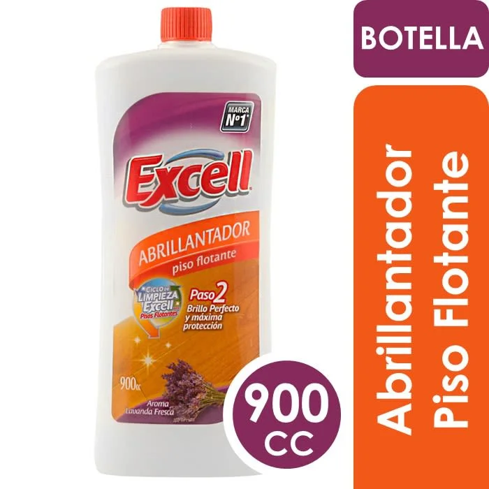 ABRILLANTADOR PISO FLOTANTE 900CC EXCELL LAVANDi