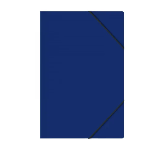 CARPETA CON ELASTICO CARTON AZUL BUHO 5006