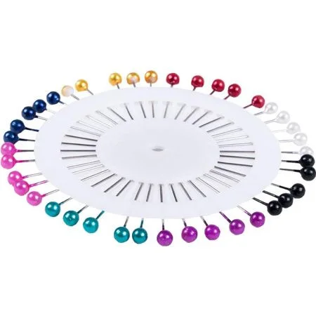 ALFILERES CABEZA COLORES 40 UNIDi