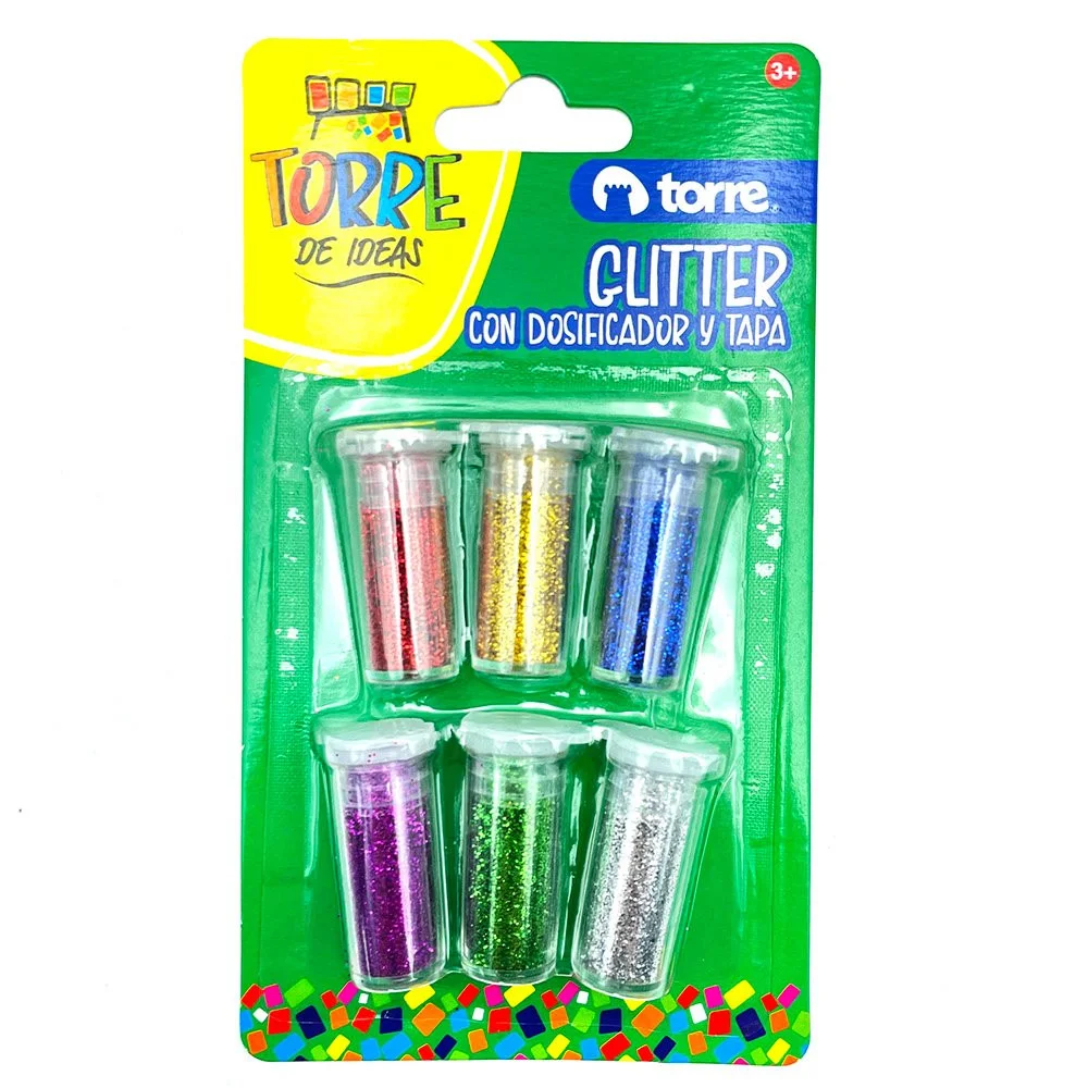 MANUALIDAD ESCARCHA  6UND TORRE. 25991i