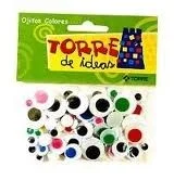 MANUALIDAD OJITOS DE COLORES TORRE. 76 UND i