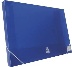 CAJA CARPETA CON ELASTICO OFICIO PLASTICA 36849 COLORES SURTIDO BUHO