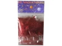 ESCARCHA COLORES ROJO