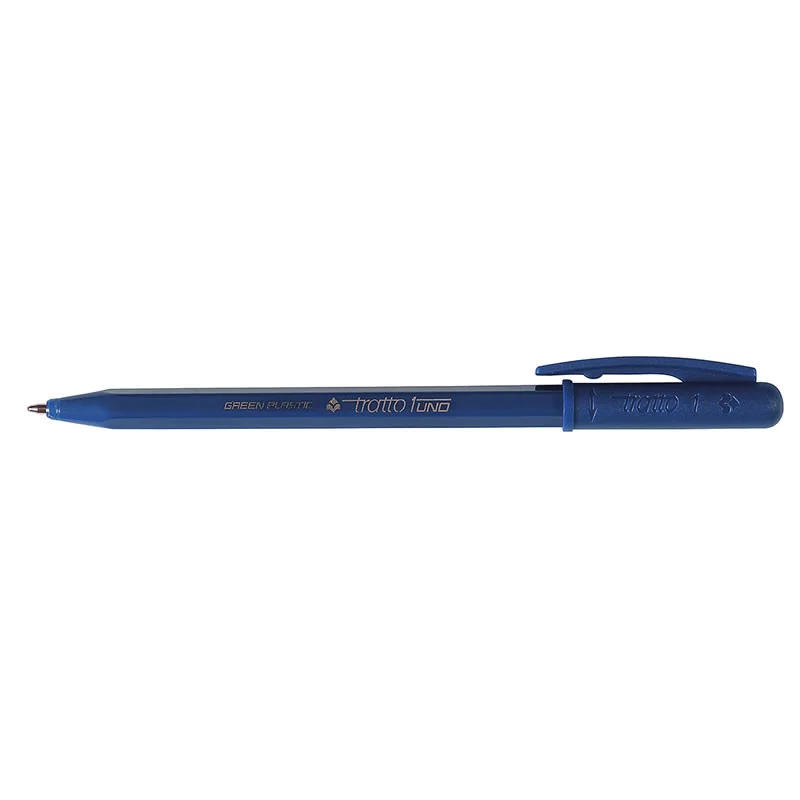 LAPIZ PASTA TRATTO 1 GREENPLASTIC AZUL ECOLOGICO