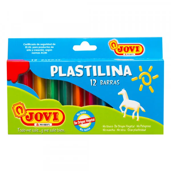 PLASTICINA 12 COL JOVI  372315  i