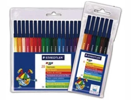 PLUMONES COLOR 6 COL STAEDTLER NORIS