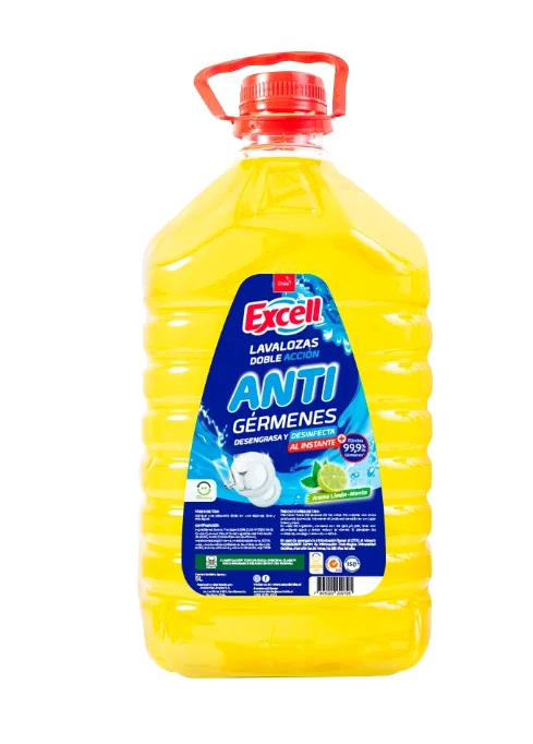 LAVALOZA 5LT EXCELL CON DESINFECTANTE ISP