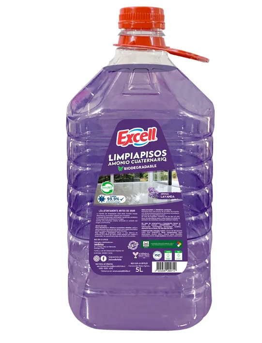 LIMPIA PISOS 5LTS DESINFECTANTE EXCELL LAVANDA ISP D-710/16i