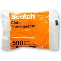 SCOTCH 3M 500 TRANSPARENTE 18 X 25MT