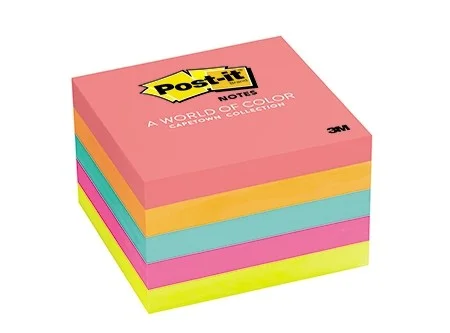 POST IT 76 X 76 654 NEON 3M 5COL 500HJS CAPE TOWN