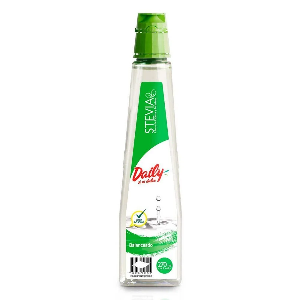 ENDULZANTE LIQUIDO 270ML STEVIA DAILYi