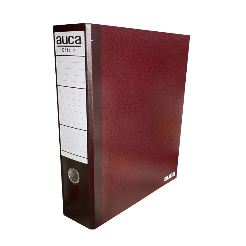 ARCHIVADOR OFICIO ANCHO AUCA BURDEO 20078
