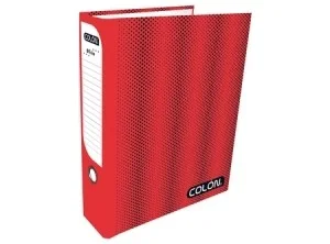 ARCHIVADOR COLOR OFICIO ANCHO COLON ROJO 26769