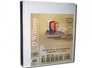 ARCHIVADOR PRESENTACION OFICIO 1" 3AROS DW BLANCO 220HJS