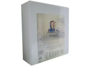 ARCHIVADOR PRESENTACION OFICIO 3" 3 AROS DW BLANCO 700HJS