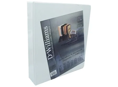 ARCHIVADOR PRESENTACION OFICIO 2" 3AROS DW BLANCO 500HJS
