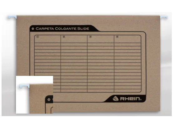 CARPETA COLGANTE METAL BCO SLIDE RHEIN 313303
