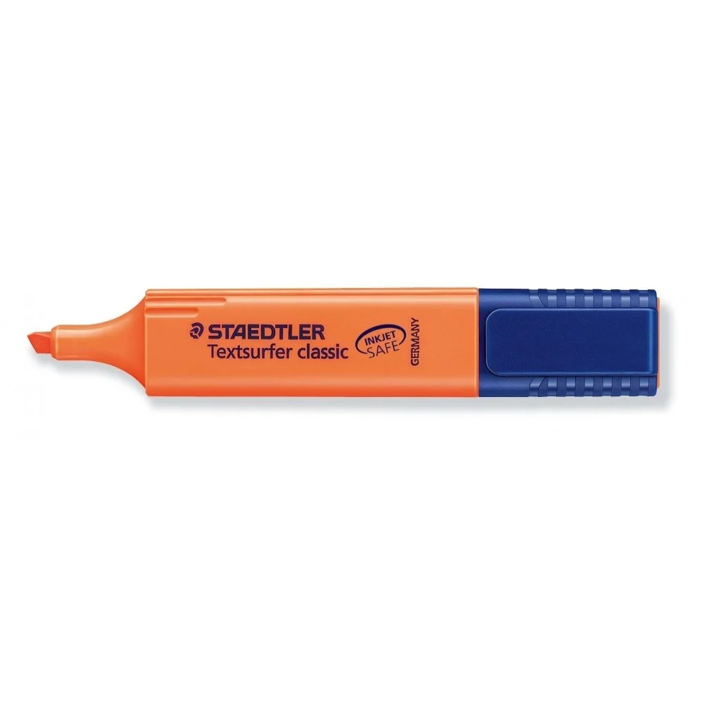DESTACADOR STAEDTLER NARANJO 364-4 TEXTSURFERi