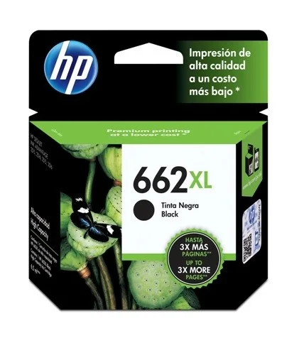 CARTRIDGE HP N662XL CZ105 NEGRO 23ML 360 PAGi