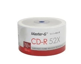 CD-R 50 UND BULK MASTER-G 52X 700MBi