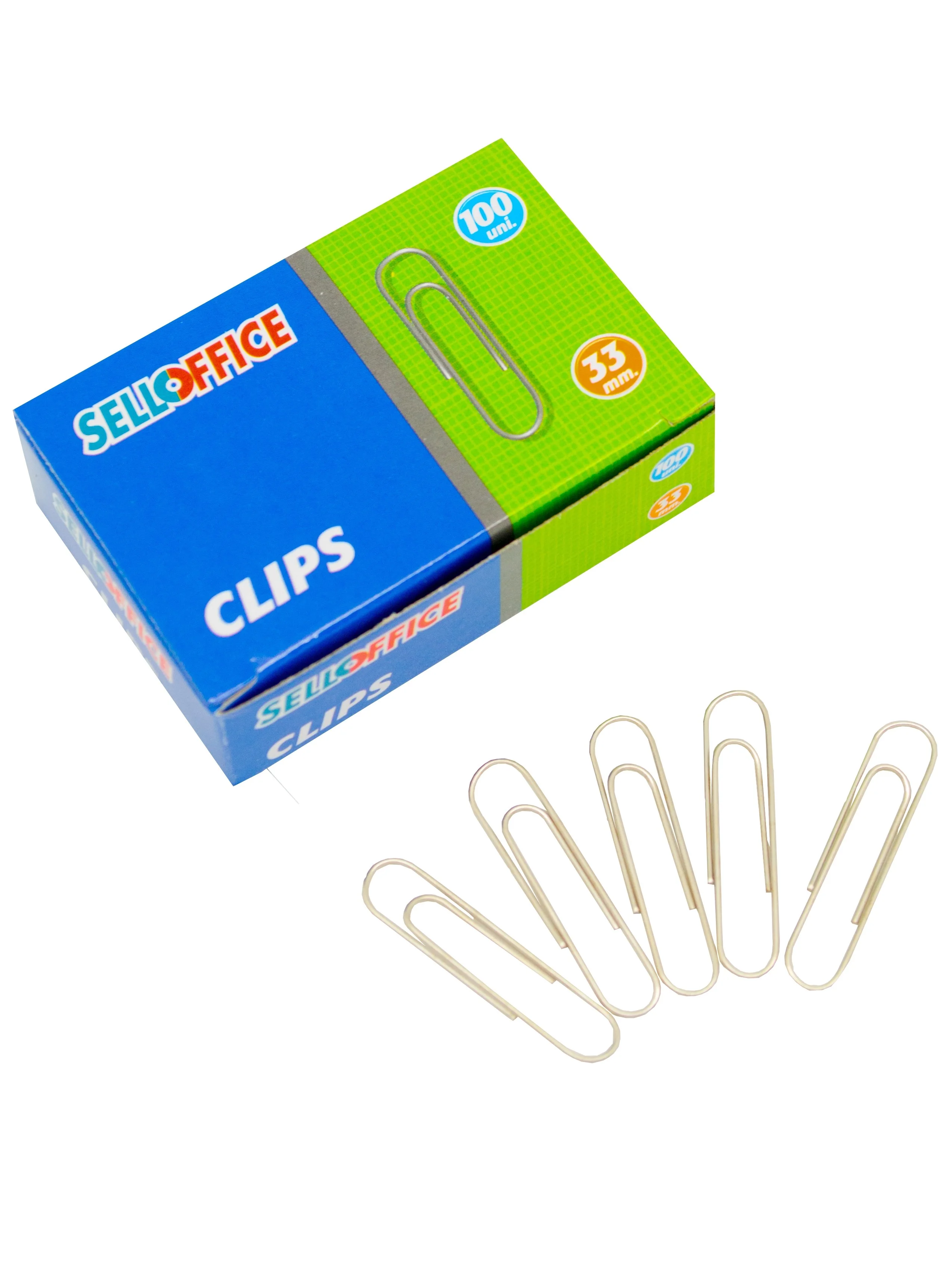 CLIPS 33MM SELLOFFICE 100 UND 3B0050200i