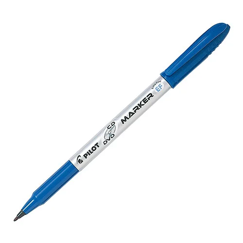 MARCADOR PILOT SCA-EFCD EXTRA FINO AZUL CD/DVDi